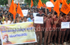 Mangalore :  ABVP holds protest rally against CET counseling problems
